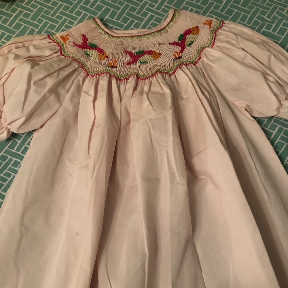 NWT Smocked Fish Rosalina Dress